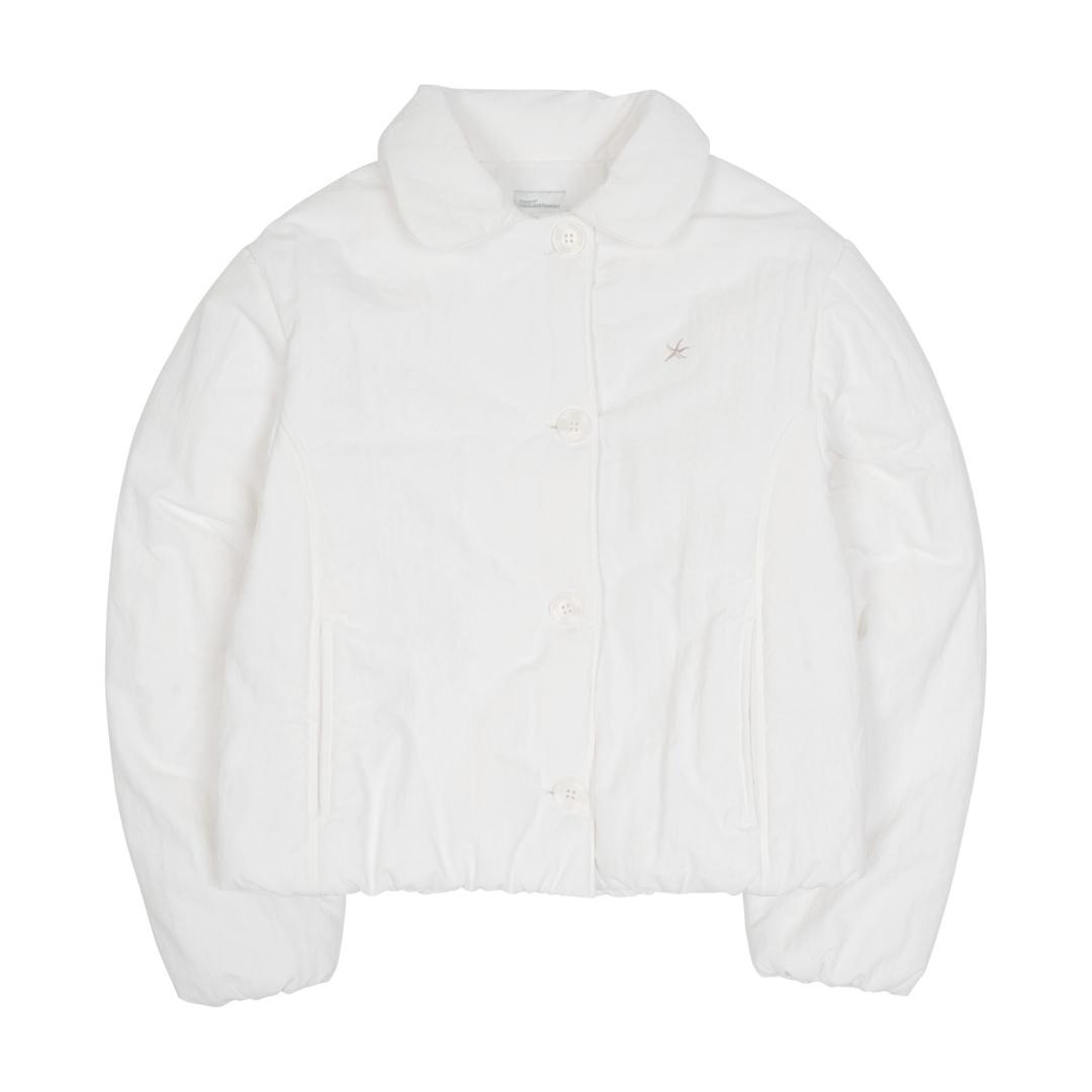 (w) TCM round collar padding (white) (10/24 예약배송)