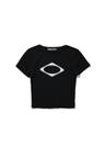 RHOMBUS BLUR T-SHIRTS MINI_BLACK