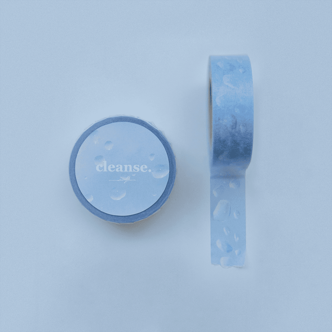 작가 옥토 마스킹테이프 [ 물방울 ]