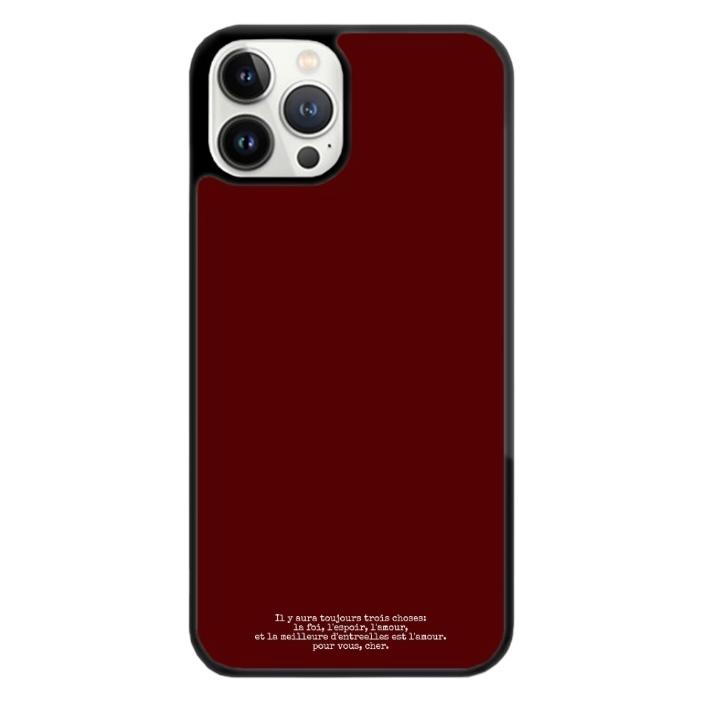 (epoxy) burgundy wine case