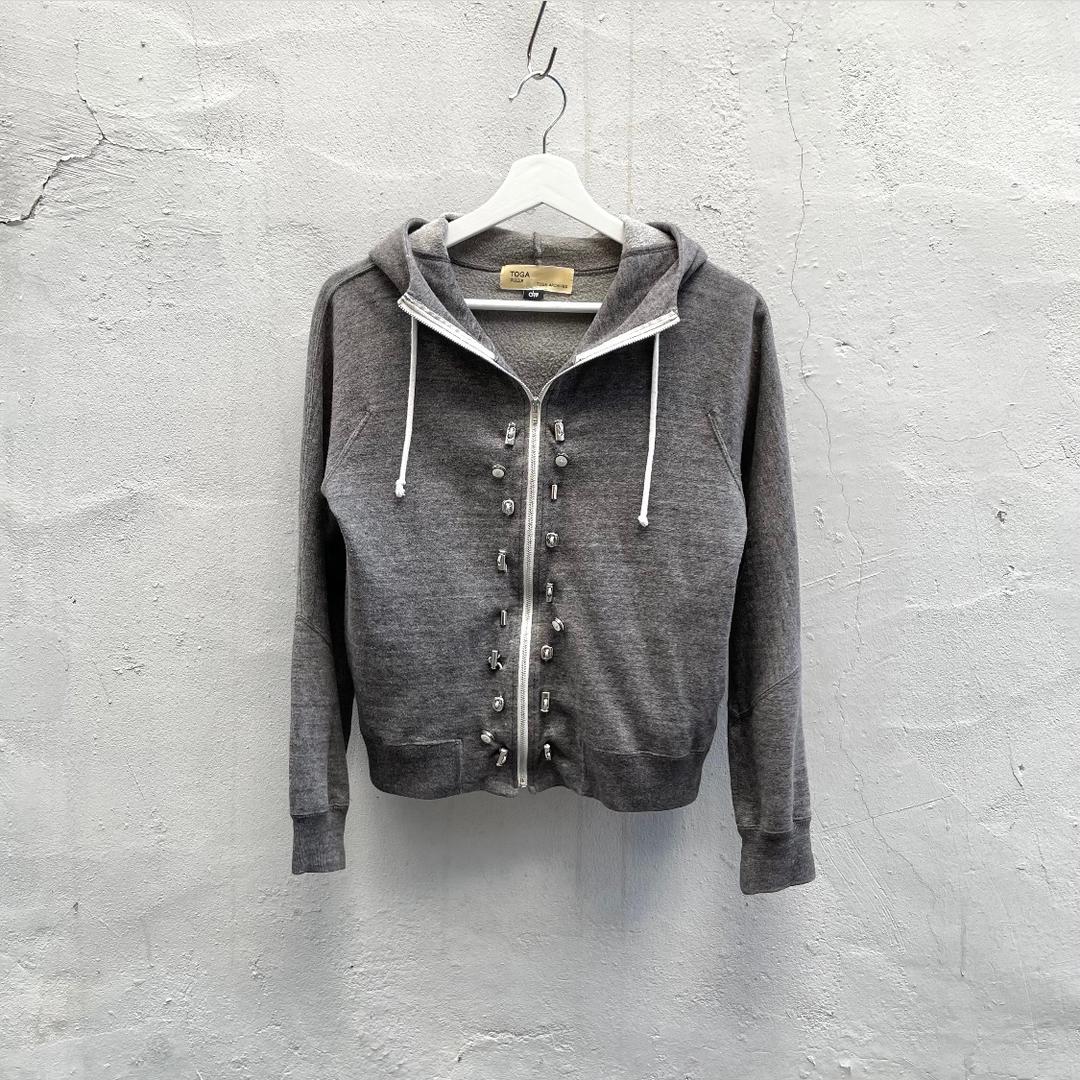 Toga remade stopper hoodie (dark grey)