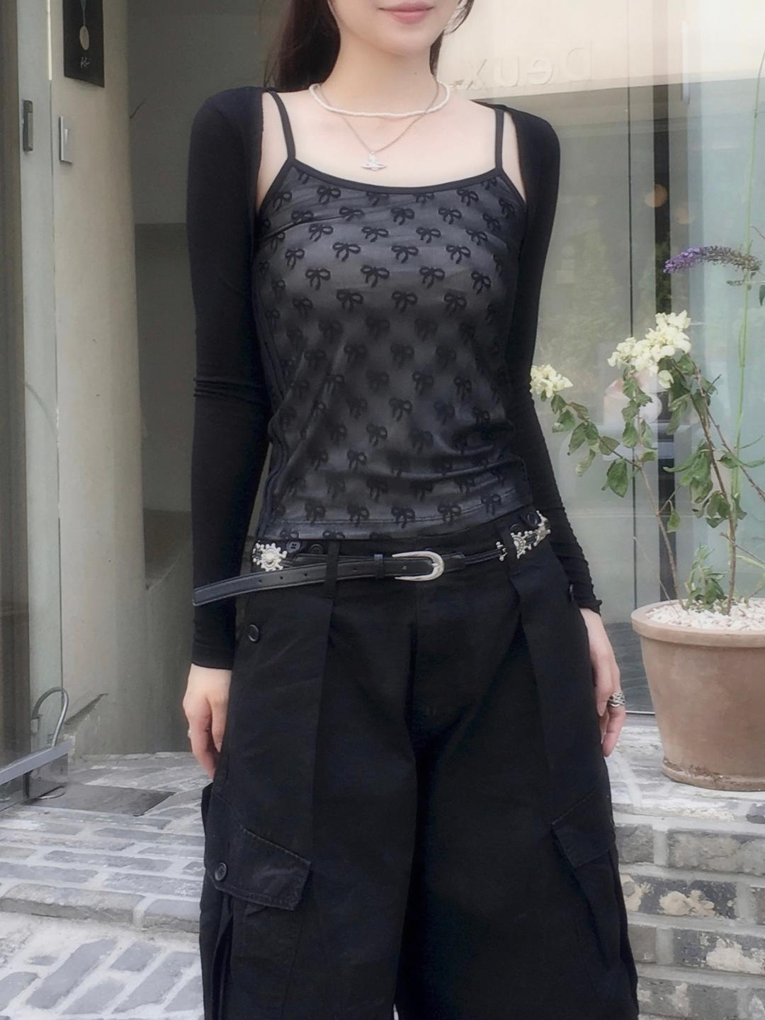 Log Bolero Cardigan