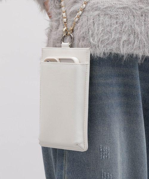 フェイクレザースマホポーチ[一部店舗限定アイテム]