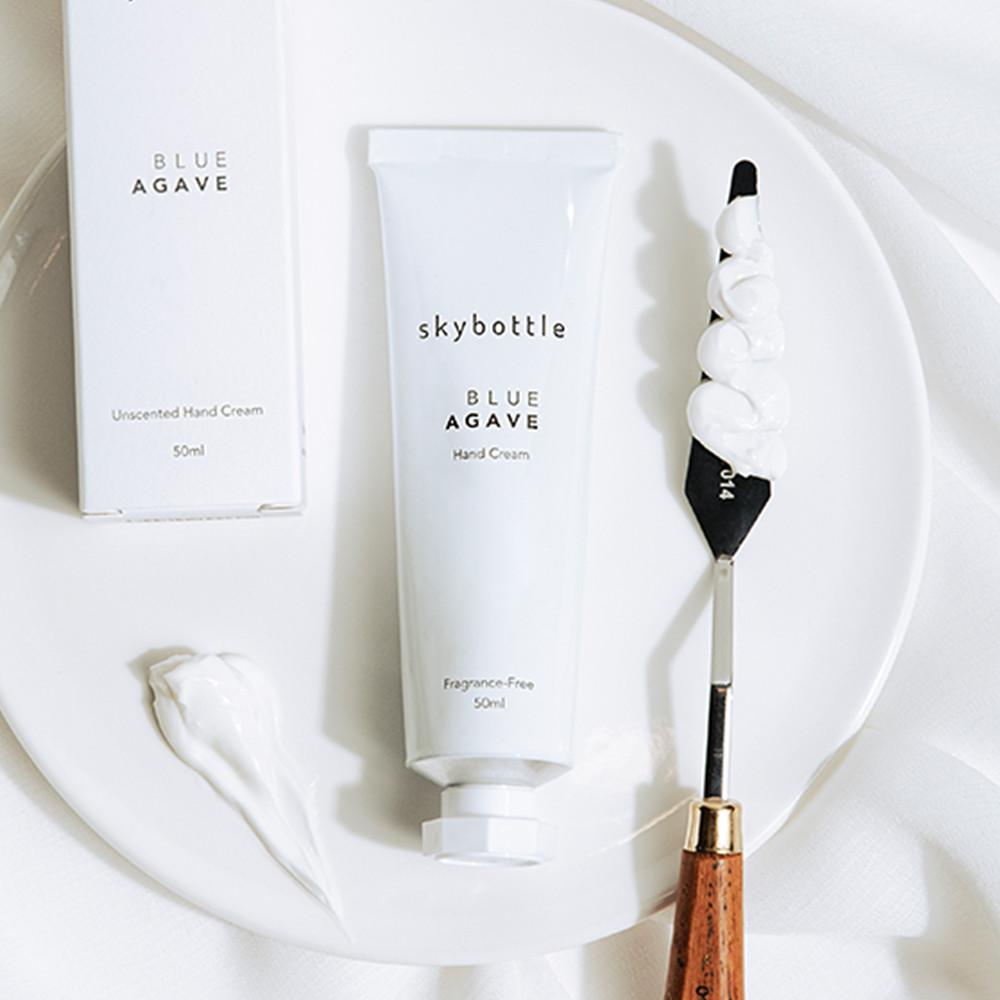 스카이보틀 블루아가베 10% 고보습 무향 핸드크림 50ml