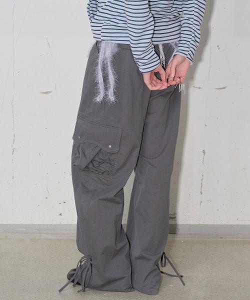 Dumpling Pocket Pants [Charcoal]