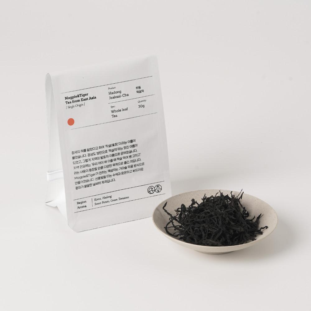 맥파이앤타이거 하동 잭살차 30g / 잎차