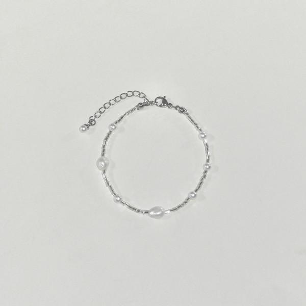 진주 비즈 팔찌
