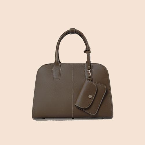 [프리오더/7월말 순차배송] henne bag *Medium - Taupe Mocha