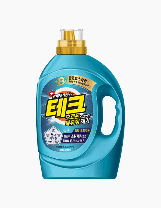 [테크] 특유취제거 세탁세제 겸용 2.7L