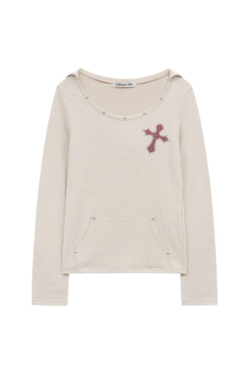 sl cross hood (ivory)