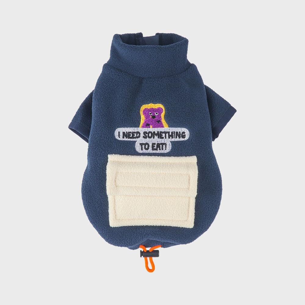 Alaska Crew Pocket Fleece Jacket Deep Navy