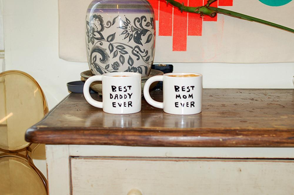 BEST MOM N DADDY EVER 240ml 머그 SET