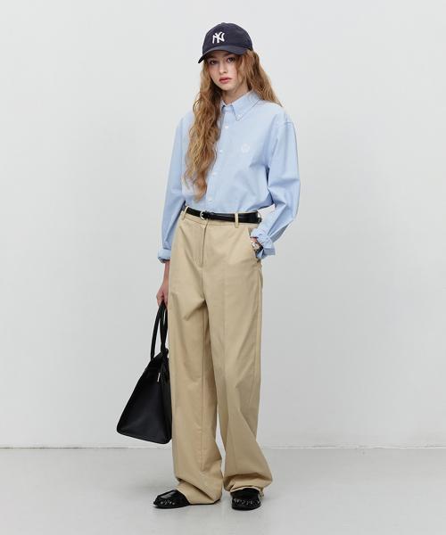 STRAIGHT CHINO SLACKS_UDPA5A212_BEIGE