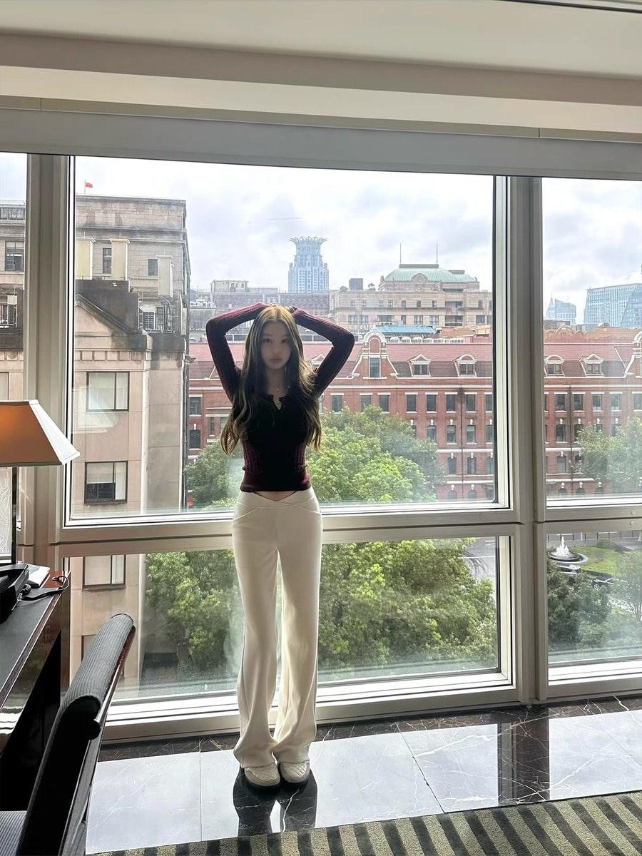 브이 아크 슬랩 웨이스트 스포츠 팬츠