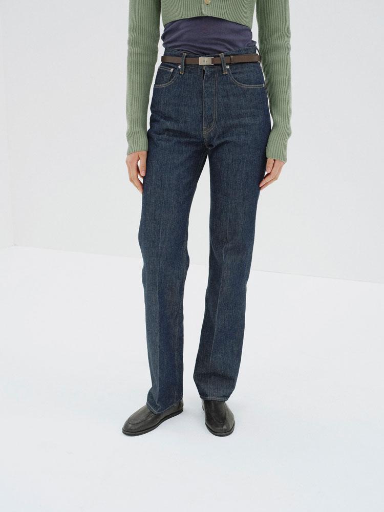 HARD TWIST DENIM 5P PANTS