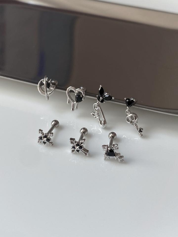 black series piercing (7type)