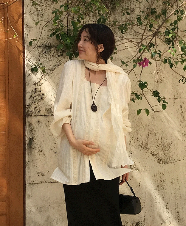 뮤트 스카프 (2color)