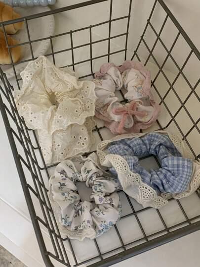 DAZY Fashionable And Lovely Hollow Flower Lace Women Hair Band Valentines