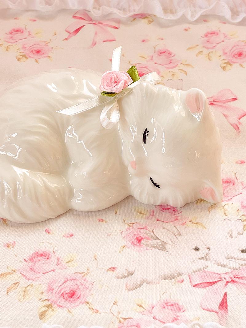 [주문 제작] sleeping kitten obeject