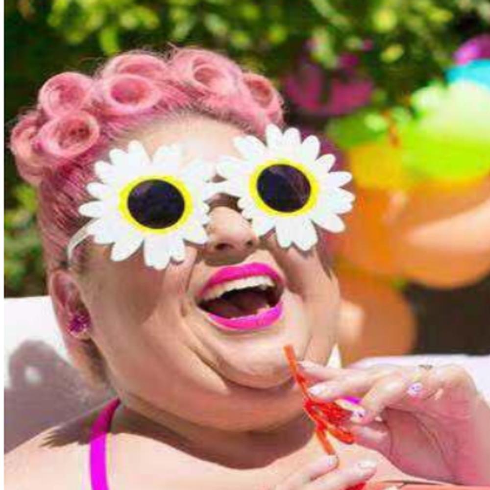 신박한선물 플라워 선글라스 안경 팬싸템 재밌는 웃긴 엽기 무쓸모 마니또 여사친 선물