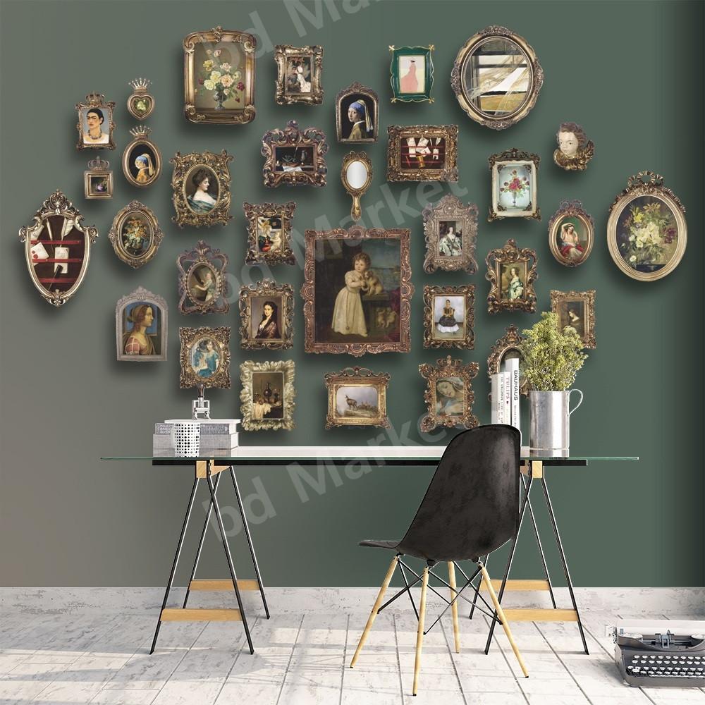 프랑스 앤틱 액자 프레임 빈티지 인테리어 소품