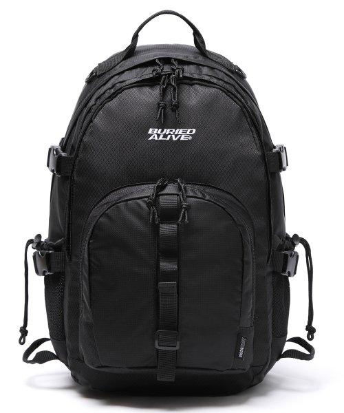 BA X UNION GRID 백팩 BLACK