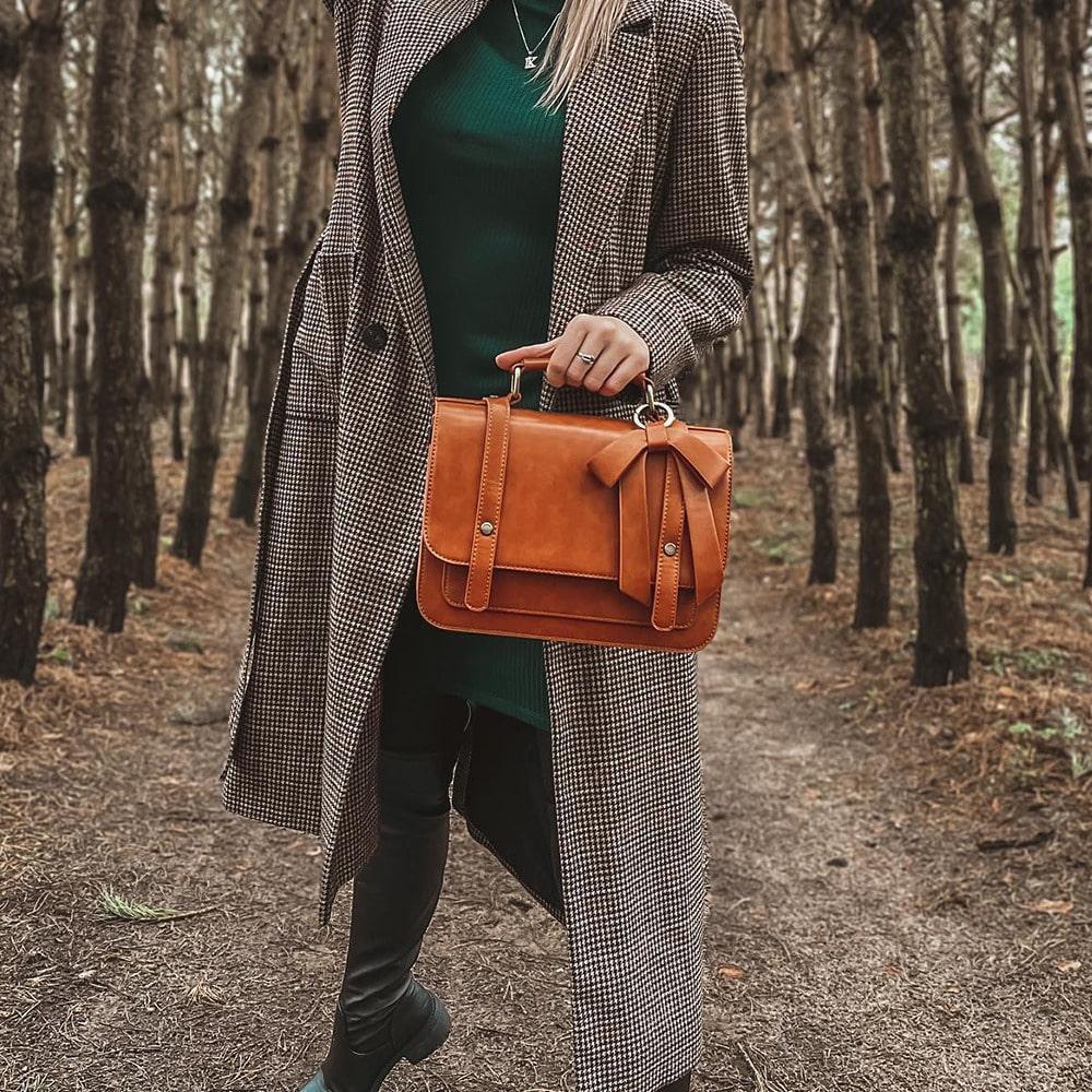 [에코수시] 리본 메신저백