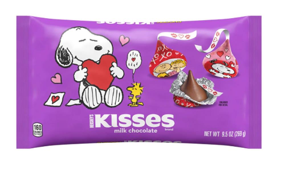 허쉬 키세스 발레타인 스누피 밀크 초콜릿 269g