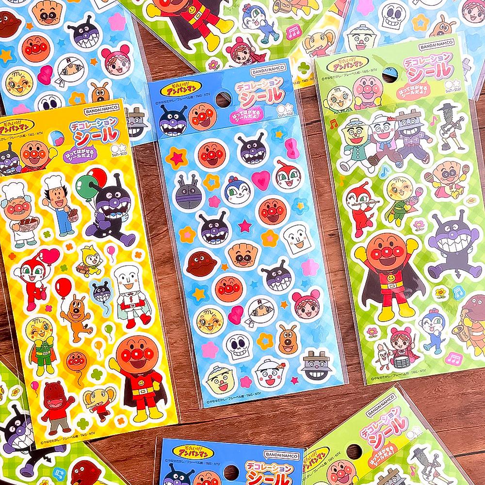 호빵맨 캐릭터 스티커 NEW 버전 (3종중 택1)