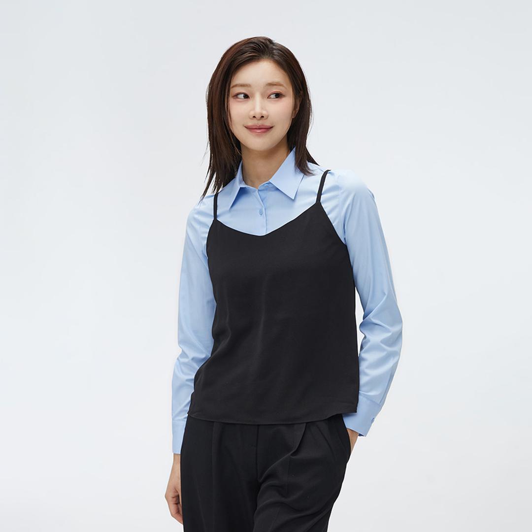 스파오 끈 나시 블라우스 (리버서블)_SPBNFA9W01