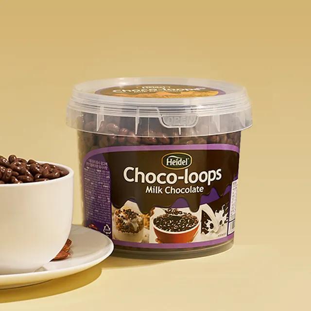 하이델 초코룹스 초코링 650g 대용량 시리얼 독일 요거트 토핑 밀크초코