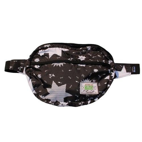 bluey beach waistbag (black)