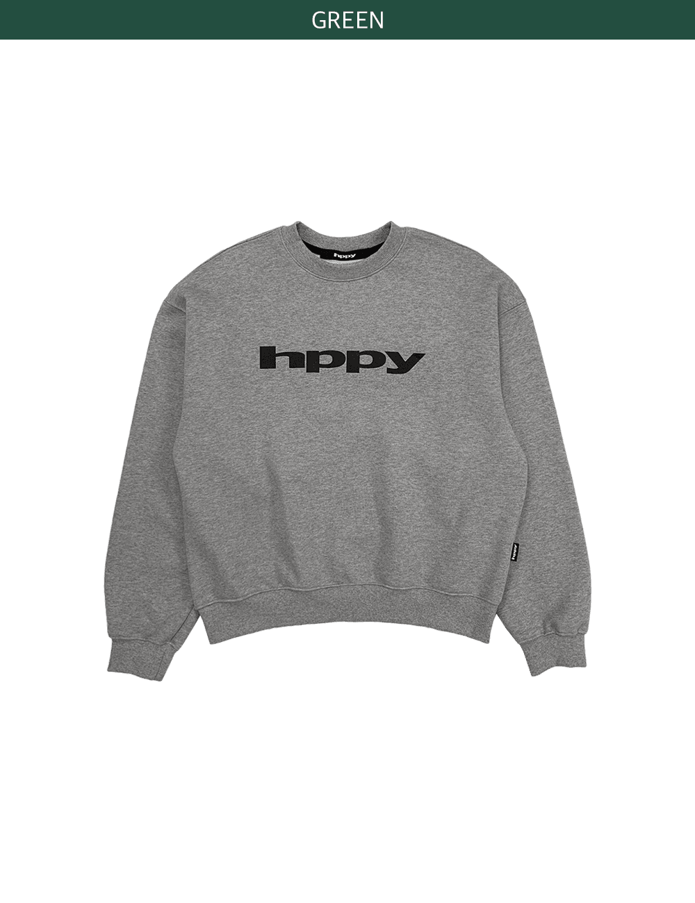 SIGNATURE BIG LOGO SWEATSHIRT - MELANGE GRAY