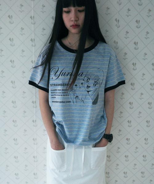 YURINA pfp T-shirt [Blue]