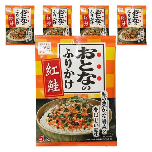 나가타니엔 어른의 후리카케 홍연어 5개입, 11.5g, 5개 - 김밥/주먹밥재료 | 쿠팡