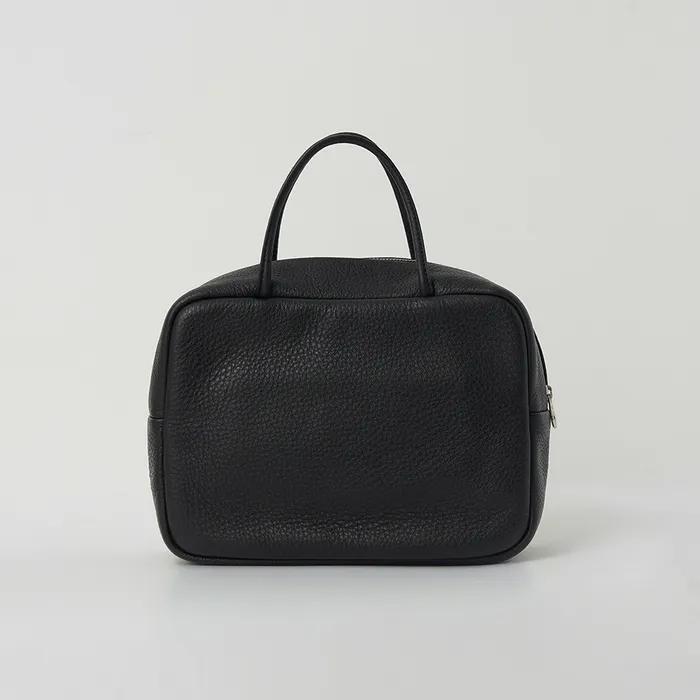 [with 연무드] Square top handle bag_2colors