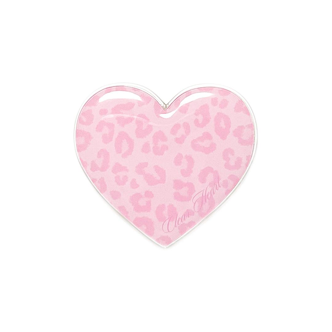 Pink Leopard Heart Tok