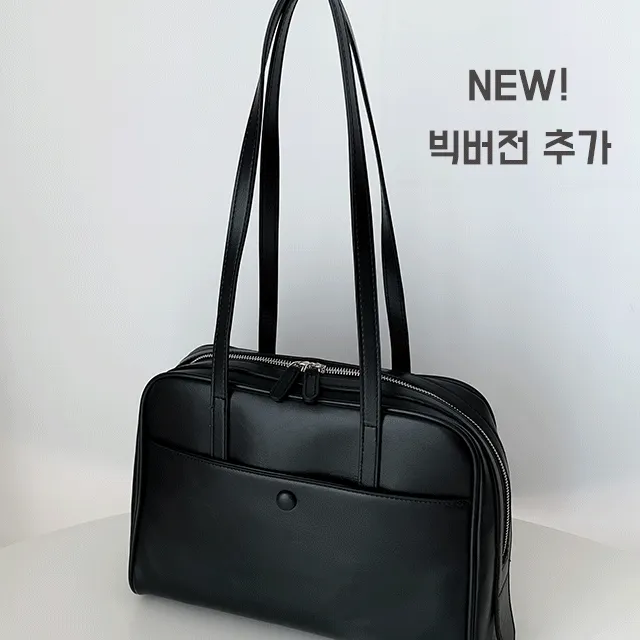 [탄탄버전 신상추가] 보스턴 스퀘어 레더 숄더백 가죽 레더 아이패드 수납 보부상 가방 직장인 어텀 GG