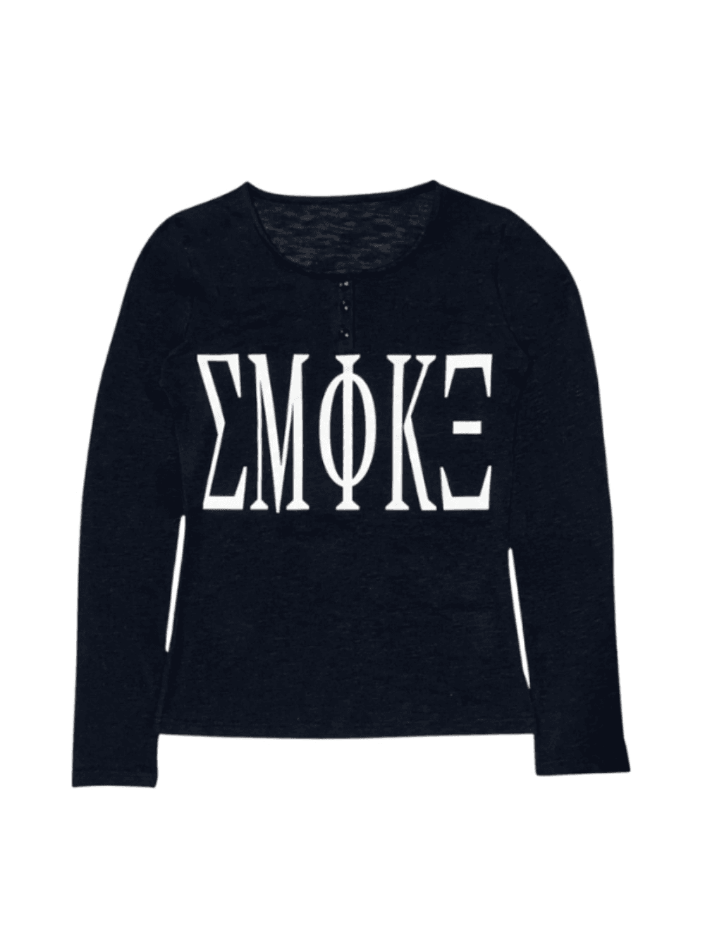(12/26 예약발송) (W)Smoke Code Long-Sleeve_Black