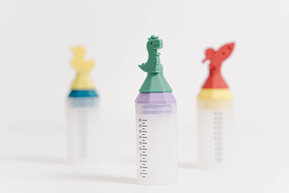 eeeek 이크 실리콘 국민 검정눈금 20cc 투약병 음수병 약병 아기 시럽병