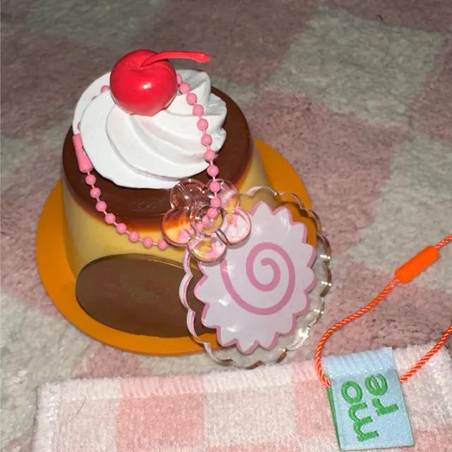 (귀엽고 강한 행운!) 나루토 마키 동그라미 분홍 어묵 아크릴 키홀더 열쇠고리 핸드폰 스트랩