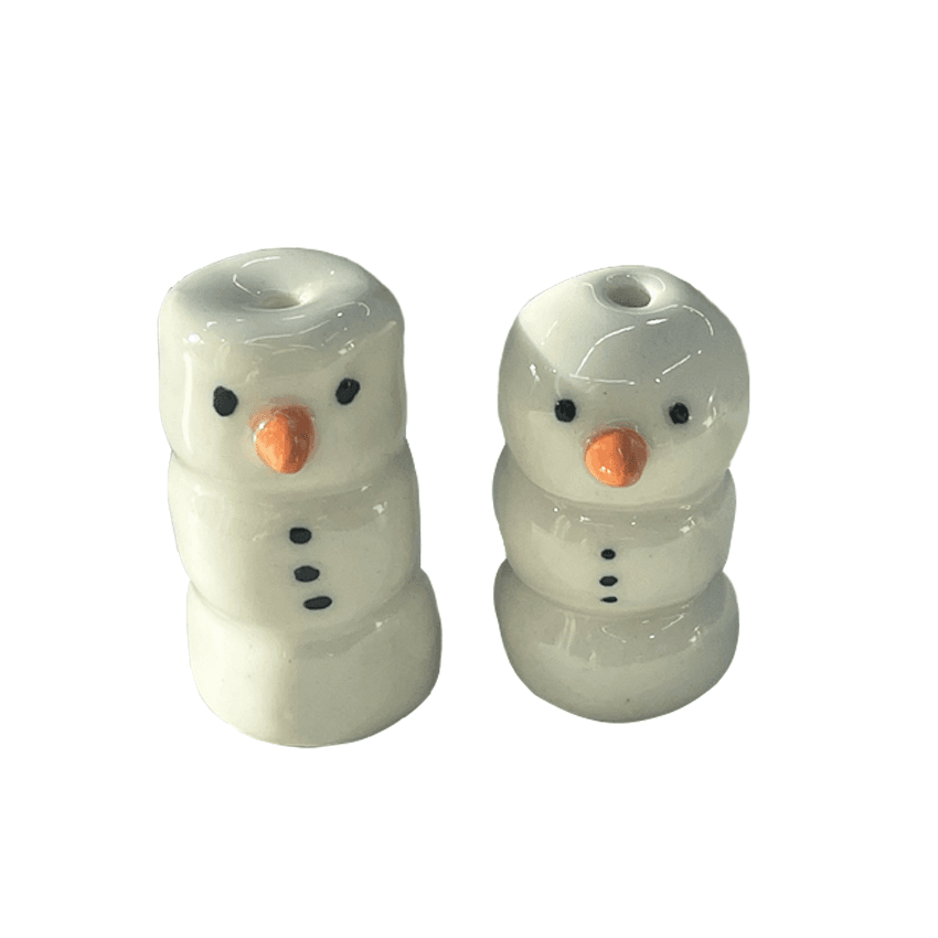 MOI) snowman incense holder