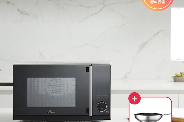 버튼식 올인원 복합오븐 레인지 블랙 28L EON-CS2C