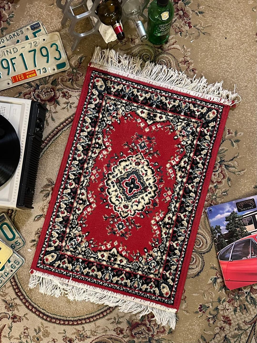 유러피안 빈티지 케르만 카페트 러그 | 후루츠패밀리