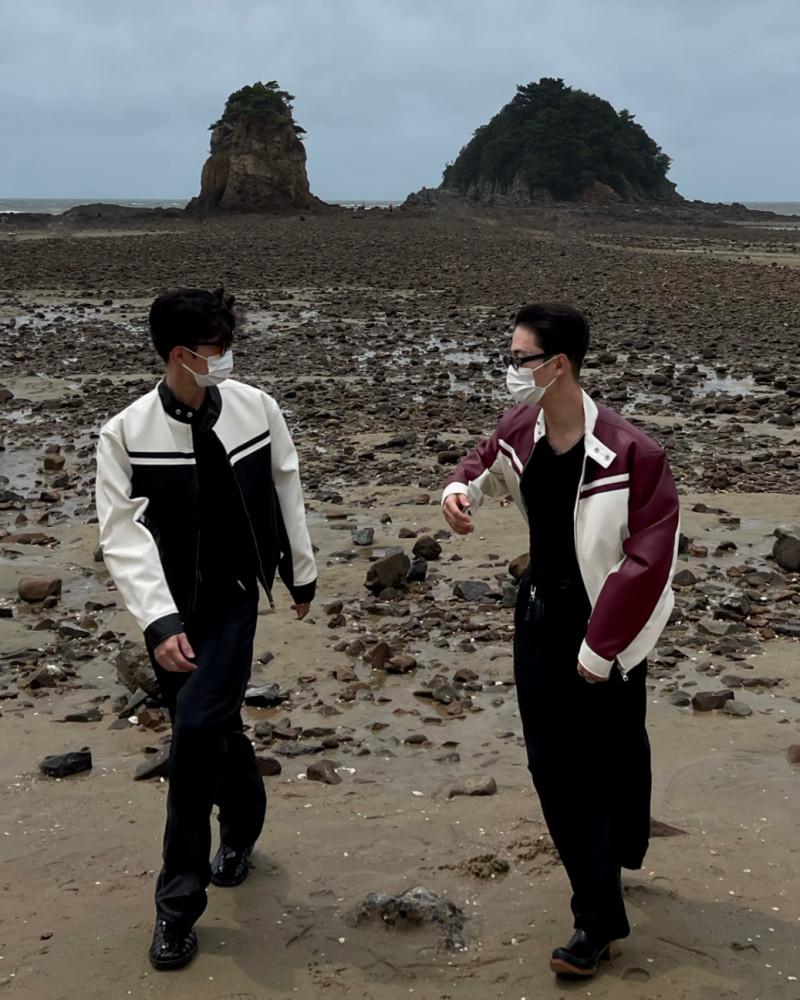 남자 바이크 자켓 레이서 레더 가죽 재킷 라이더 노카라(3컬러) 척도