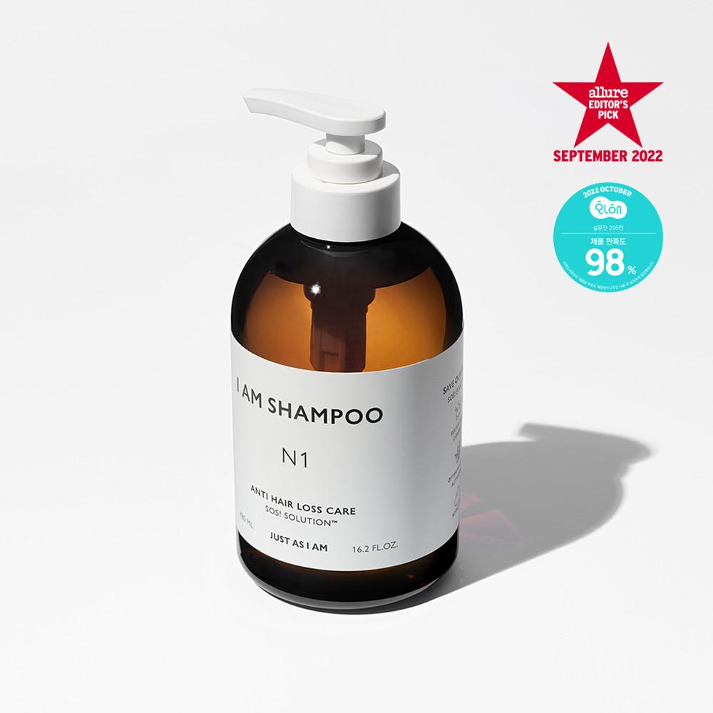 아이엠 샴푸 안티 헤어 로스 케어 480ml [탈모증상완화] 2종 택1