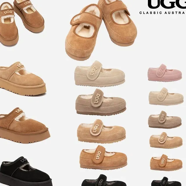 [정품 일부옵션 당일출고]어그 메리제인 성인 베이비 키즈 맘앤키즈 커플 슈즈 호주어그