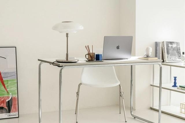 [5%쿠폰] 플랏 책상 스틸테이블 2colors