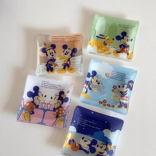 *히든인썸머 [vintage] 디즈니 글라스 디저트 플레이트