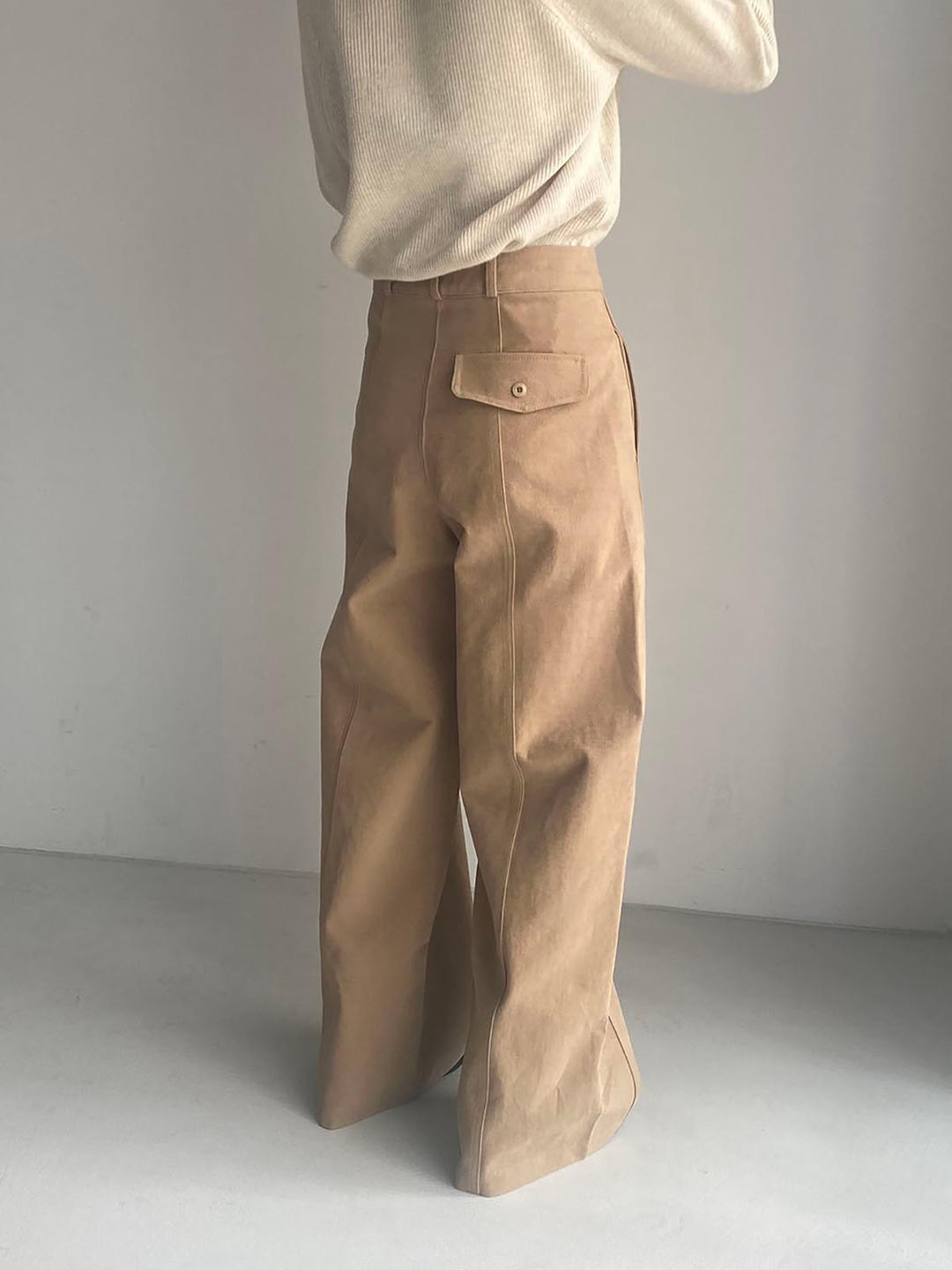 [미엔느] 몬드 기모 와이드 팬츠 (3col) / 4-5일 소요